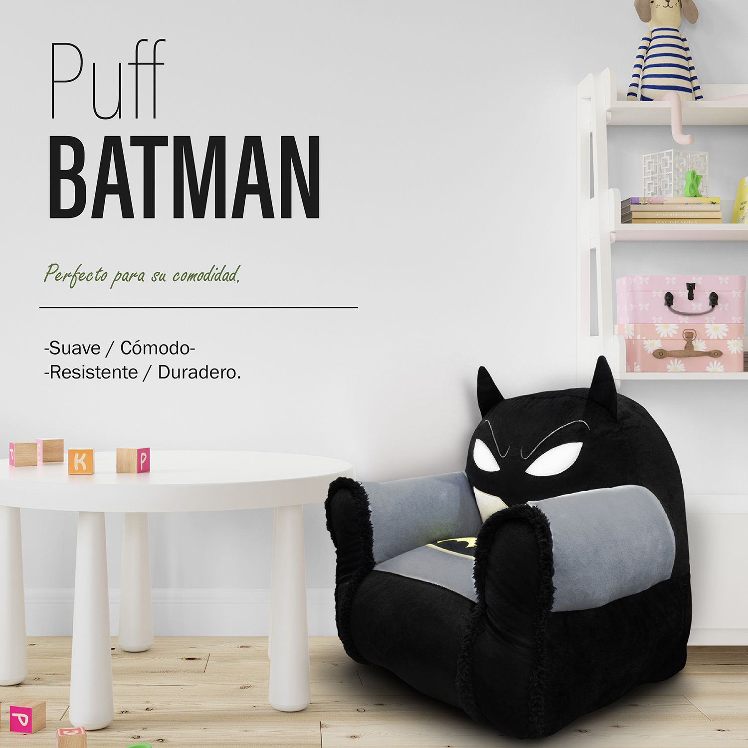 Foto 7 | Sillón Infantil Andromeda Inc Batman