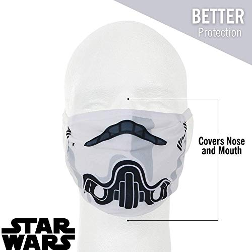 Foto 4 pulgar | Mascarilla Facial Star Wars Storm Trooper Grecot - Adulto - Venta Internacional