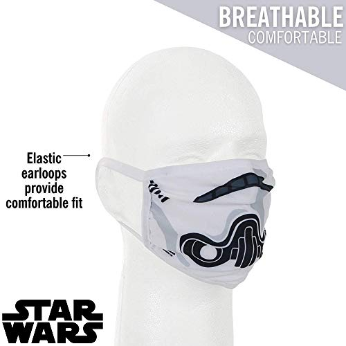 Foto 5 pulgar | Mascarilla Facial Star Wars Storm Trooper Grecot - Adulto - Venta Internacional