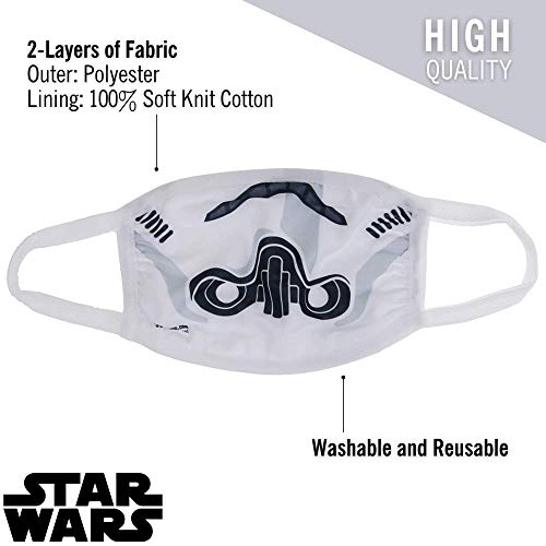 Foto 6 pulgar | Mascarilla Facial Star Wars Storm Trooper Grecot - Adulto - Venta Internacional