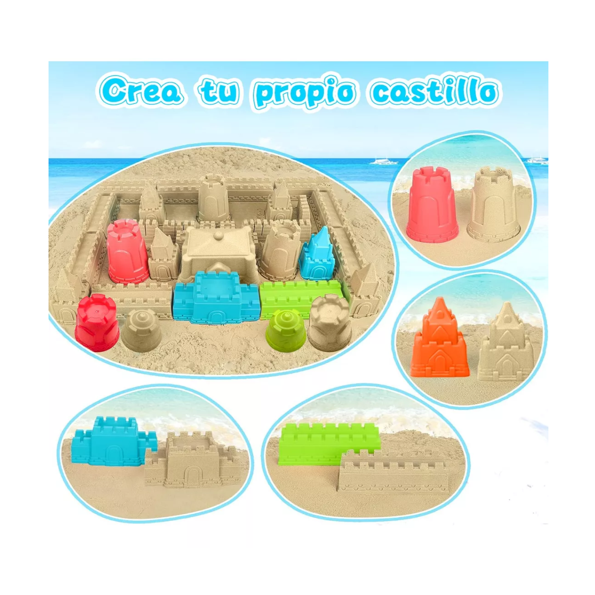 Foto 4 pulgar | Juguetes de Playa de Regalo para Niños