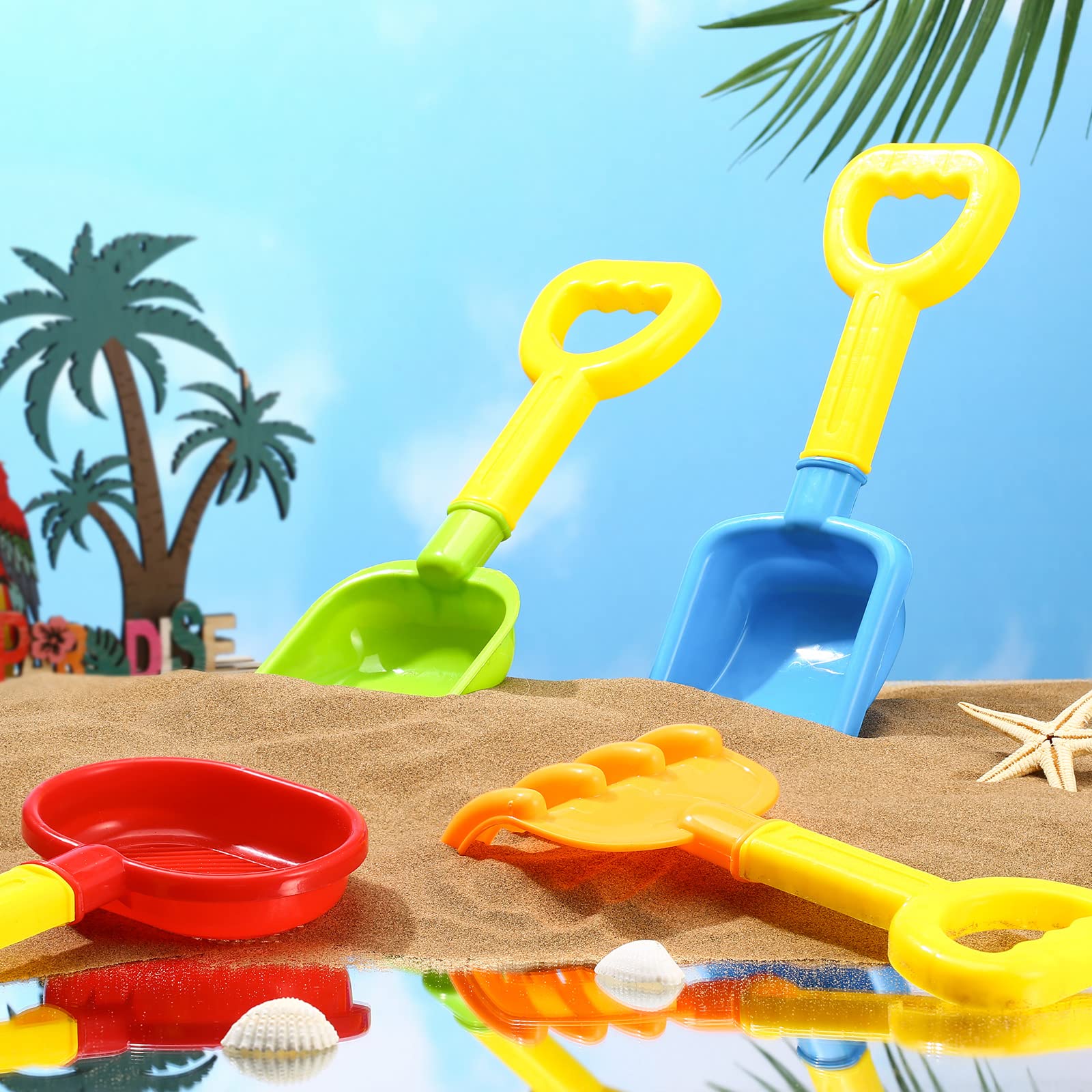 Foto 4 | Palas De Arena De Playa Skylety, 8 Piezas, Para Niños Y Adolescentes - Venta Internacional.