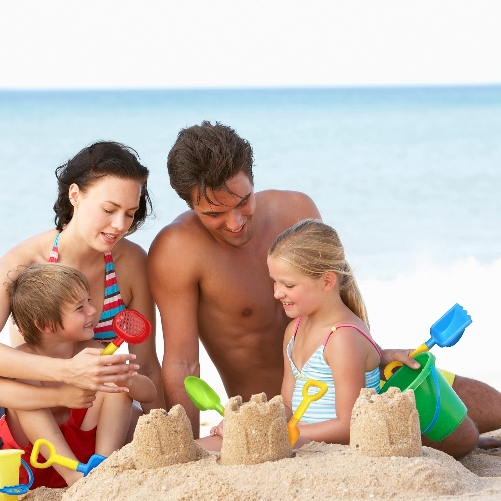 Foto 7 pulgar | Palas De Arena De Playa Skylety, 8 Piezas, Para Niños Y Adolescentes - Venta Internacional.