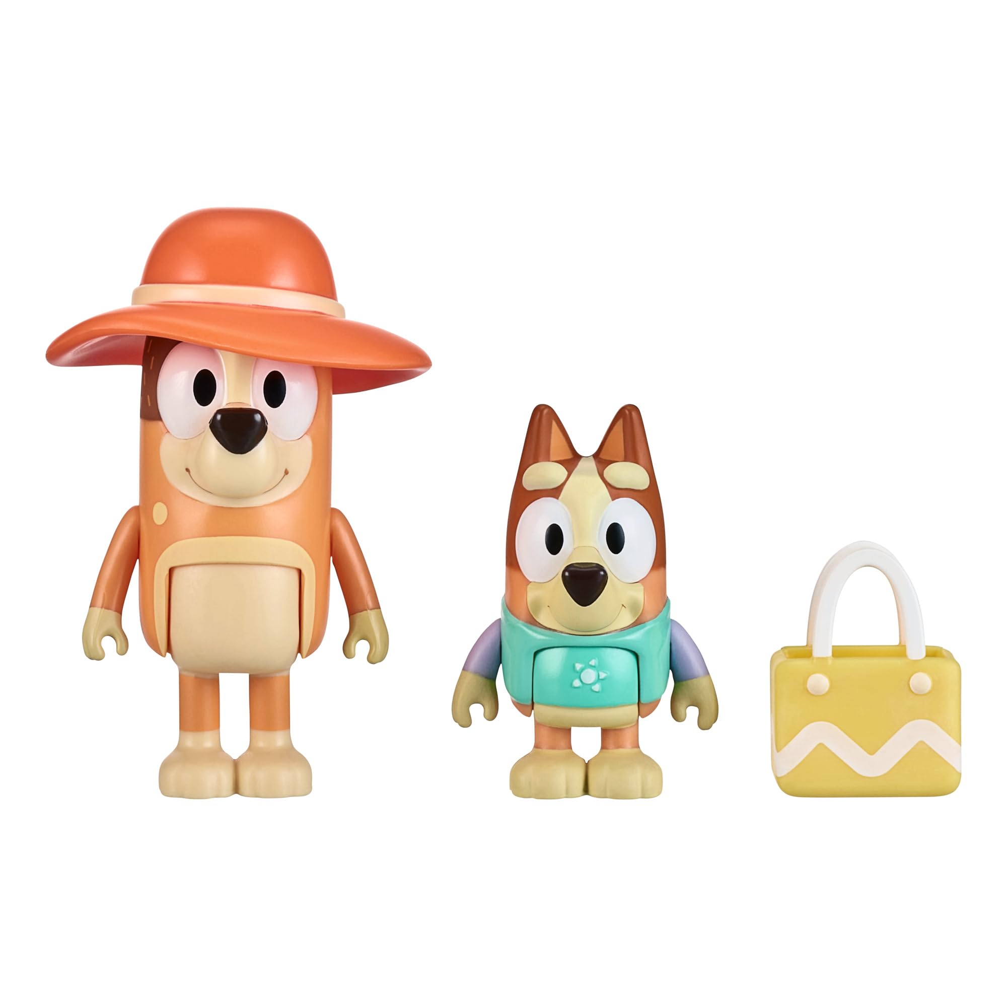 Foto 2 pulgar | Figuras Bluey Beach Day Play con Mamá y Bingo de 2.5 Pulgadas Paquete de 2 - Venta Internacional