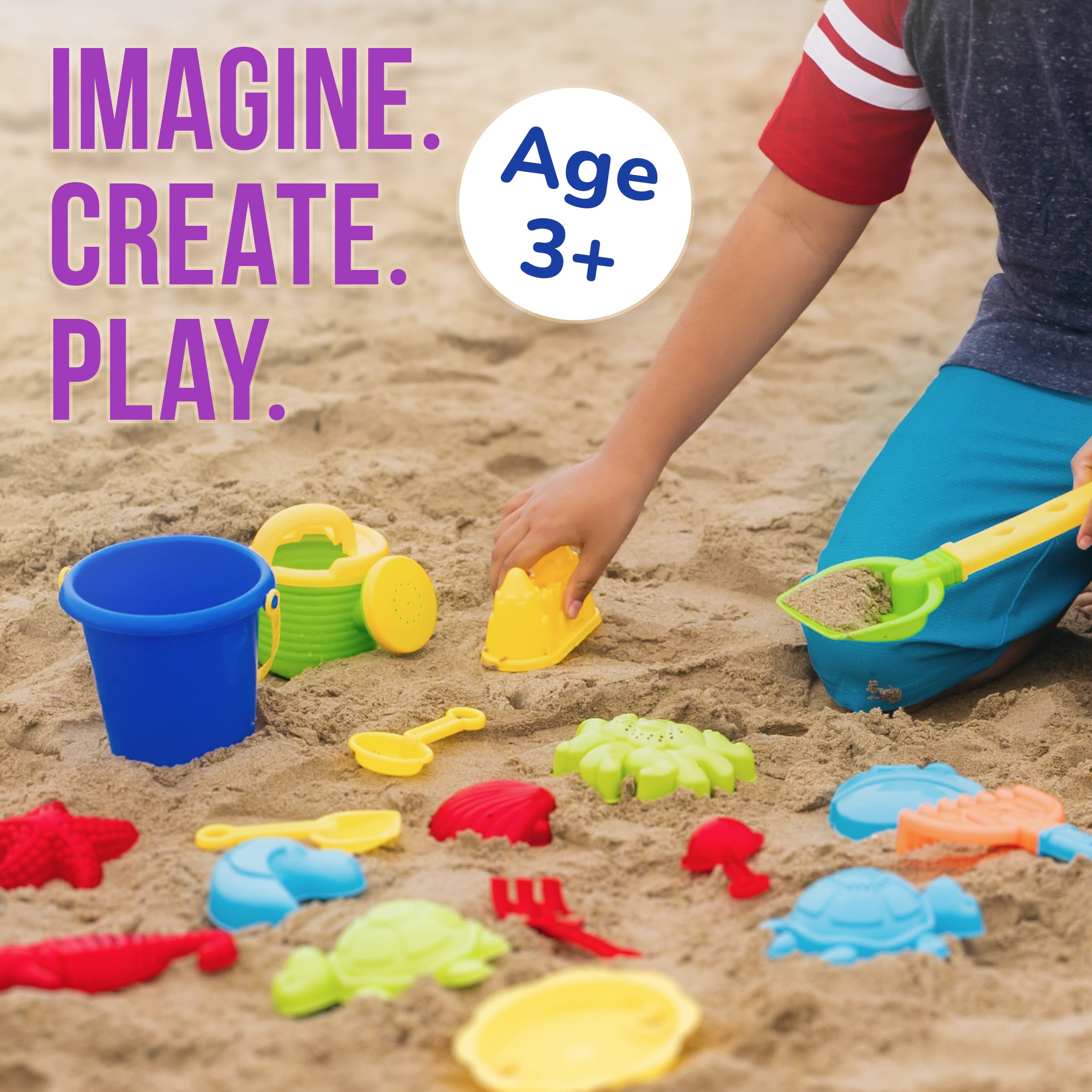 Foto 4 pulgar | Beach Toys Click N' Play Para Niños De 3 A 10 Años, Juego De 18 Piezas - Venta Internacional.