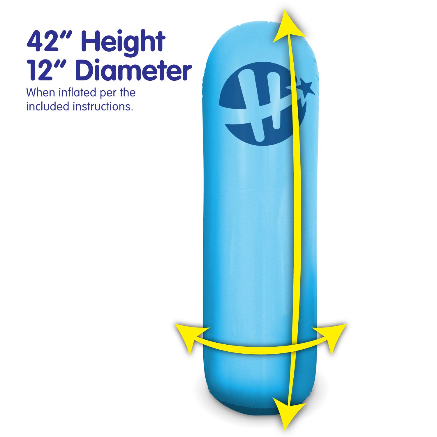 Foto 4 pulgar | Saco De Boxeo Hinchable Hedstrom Blue's Clues & You 42 Cm - Venta Internacional.