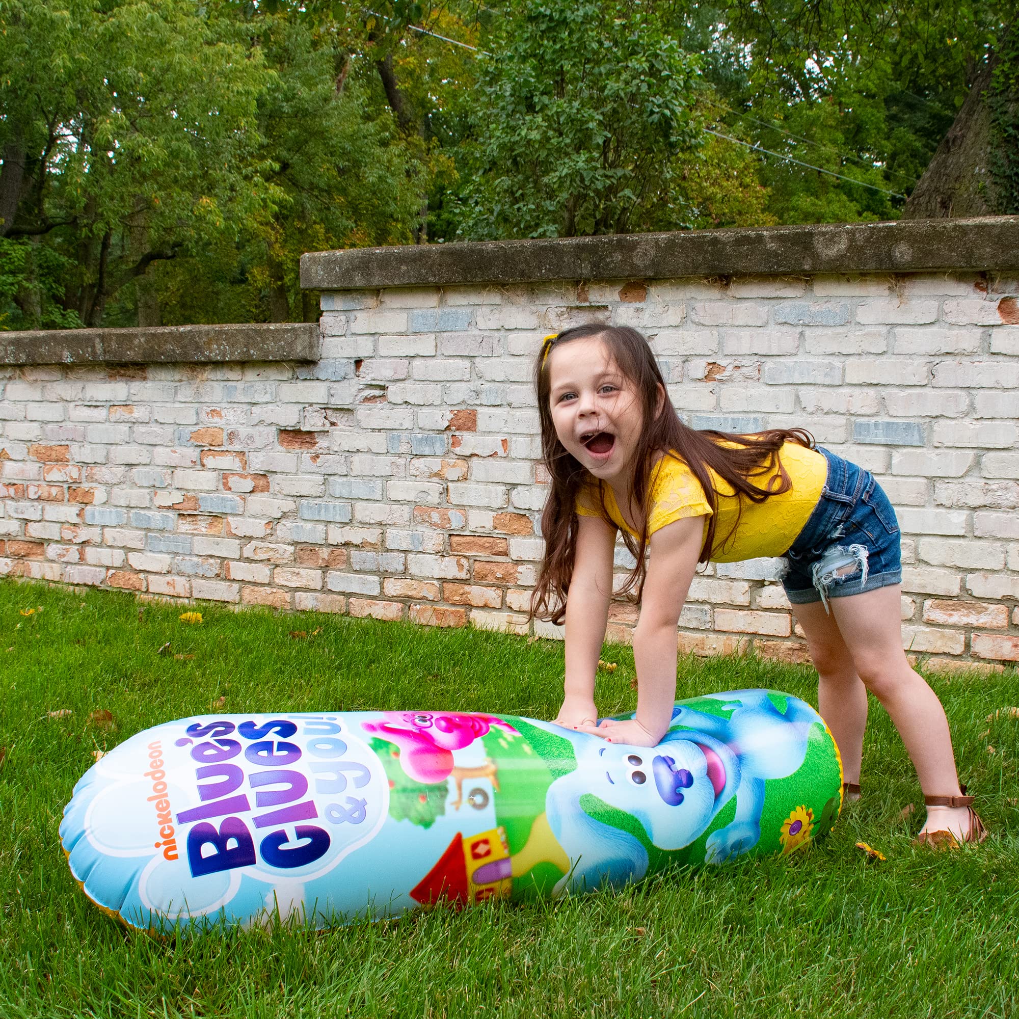 Foto 6 pulgar | Saco De Boxeo Hinchable Hedstrom Blue's Clues & You 42 Cm - Venta Internacional.