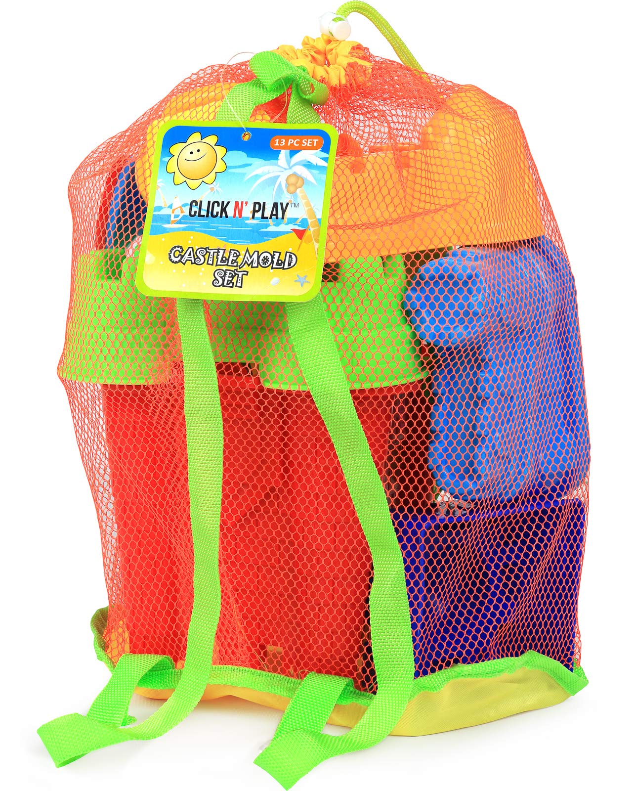 Foto 2 pulgar | Beach Toys Click N' Play Para Niños De 3 A 10 Años, 13 Piezas - Venta Internacional.