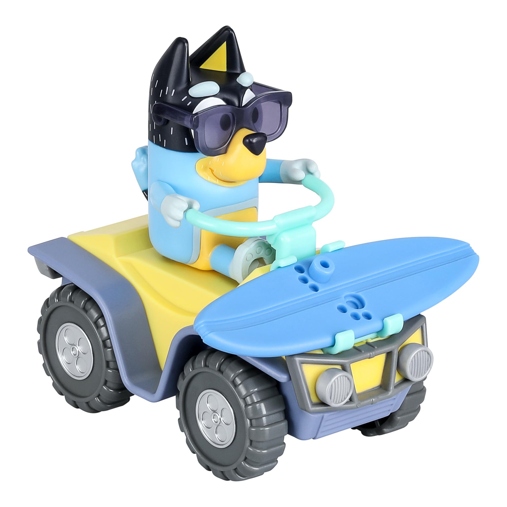 Foto 3 pulgar | Pack De Vehículos Y Figuras De Toy Bluey Beach Quad Con Bandit - Venta Internacional.