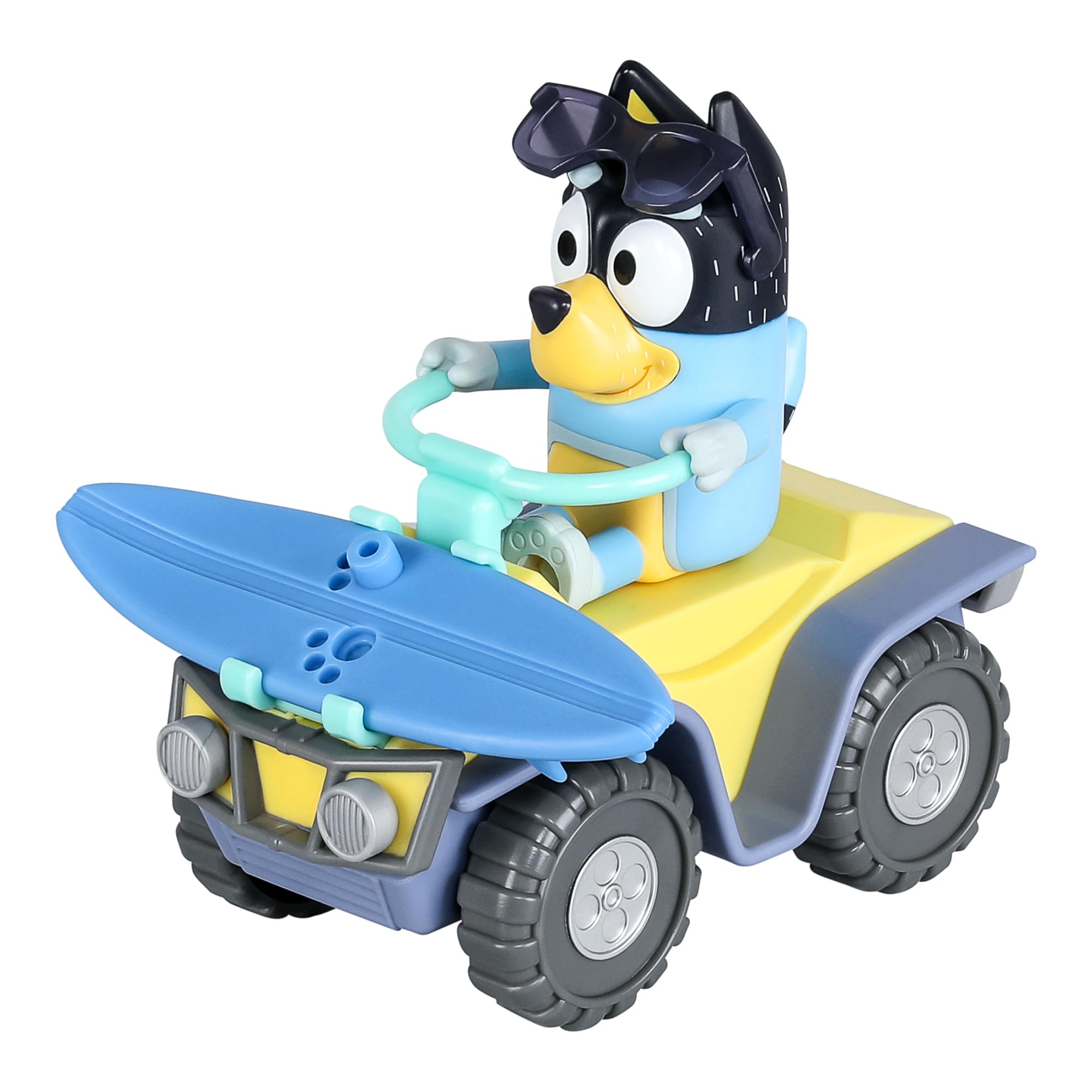 Foto 6 pulgar | Pack De Vehículos Y Figuras De Toy Bluey Beach Quad Con Bandit - Venta Internacional.