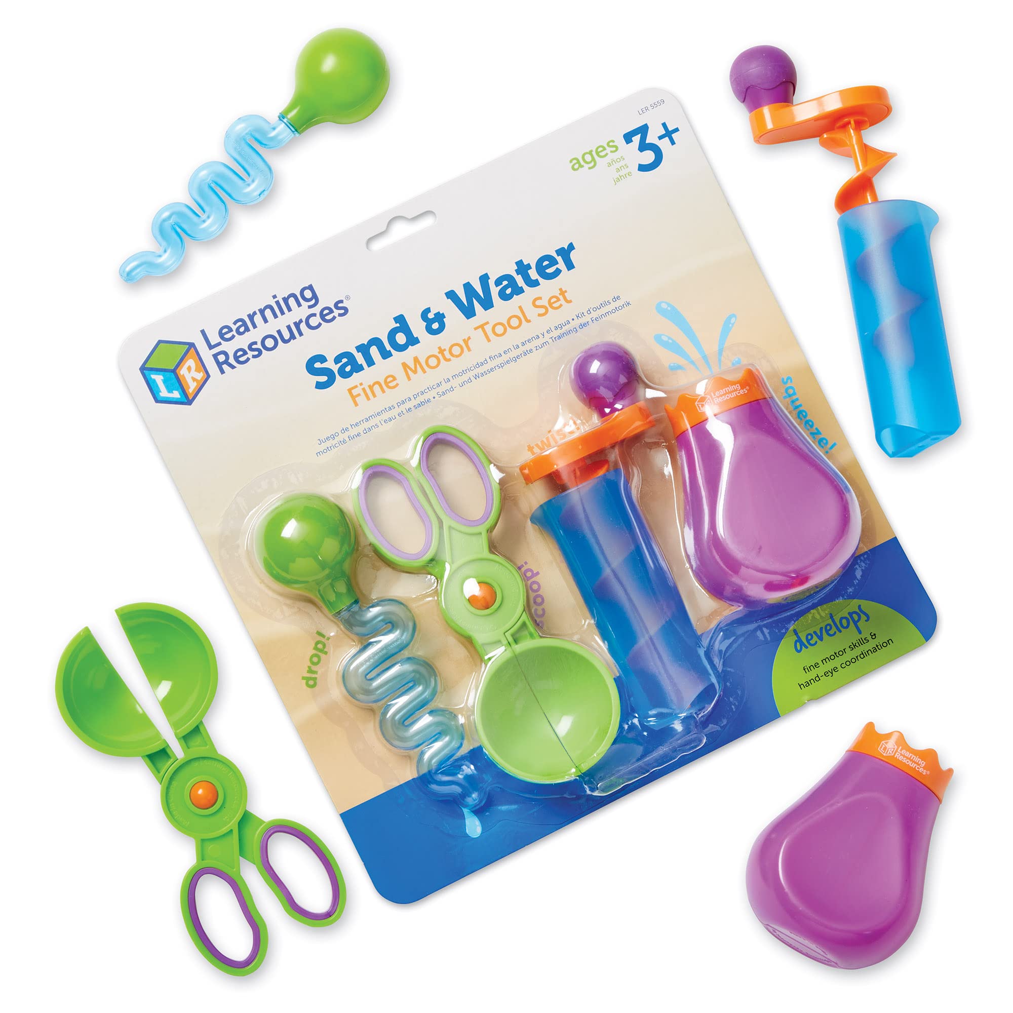 Foto 2 pulgar | Juego De Arena Y Agua De Construcción Learning Resources Para Más De 4 Años - Venta Internacional.