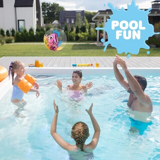 Foto 3 | Pelotas de Playa Inflables con Forma de Pez ArtCreativity 3 Piezas - Venta Internacional