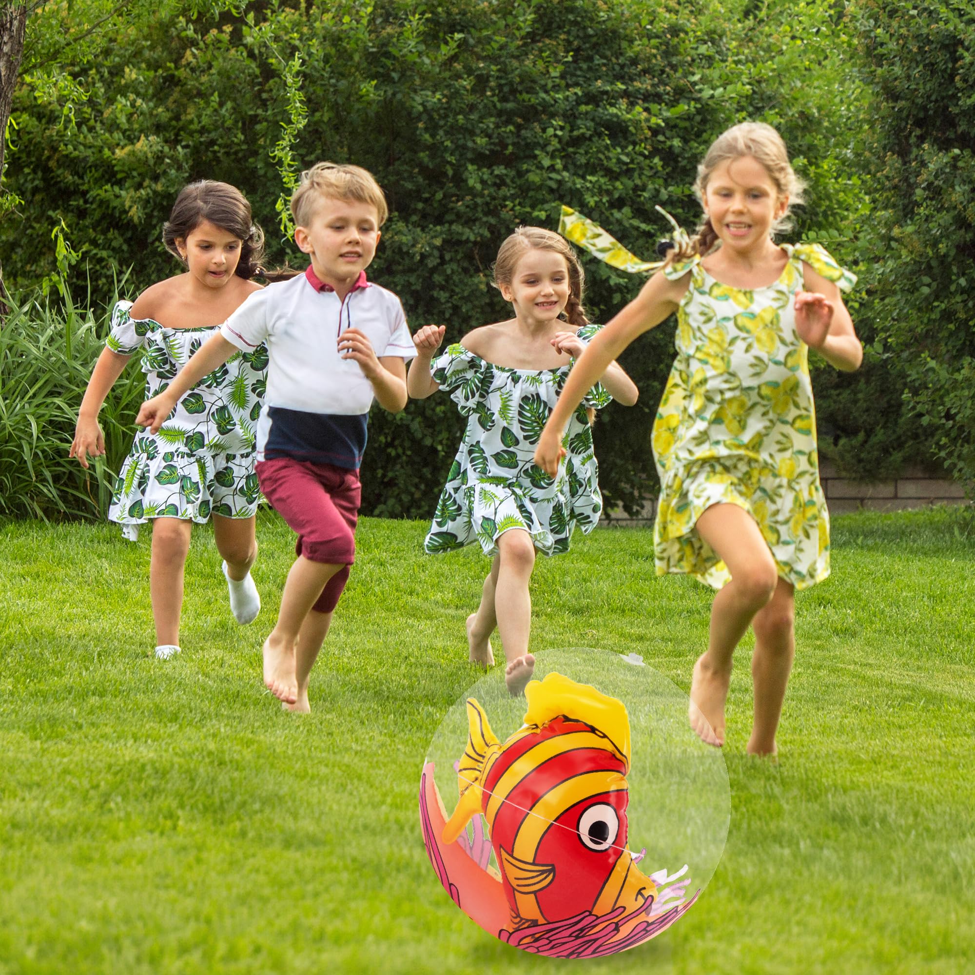 Foto 7 pulgar | Pelotas de Playa Inflables con Forma de Pez ArtCreativity 3 Piezas - Venta Internacional