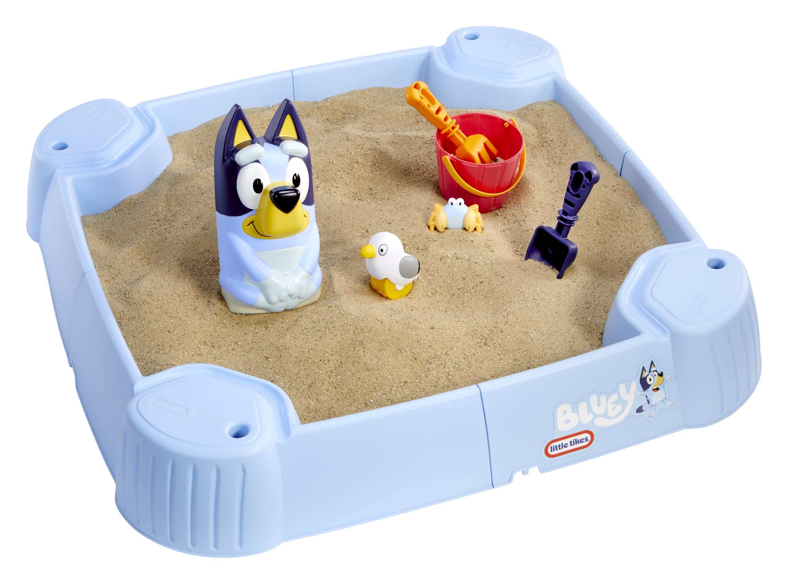 Foto 1 | Caja De Arena Little Tikes Bluey Beach Day Con 6 Accesorios Para Niños De 1 A 6 Años - Venta Internacional.