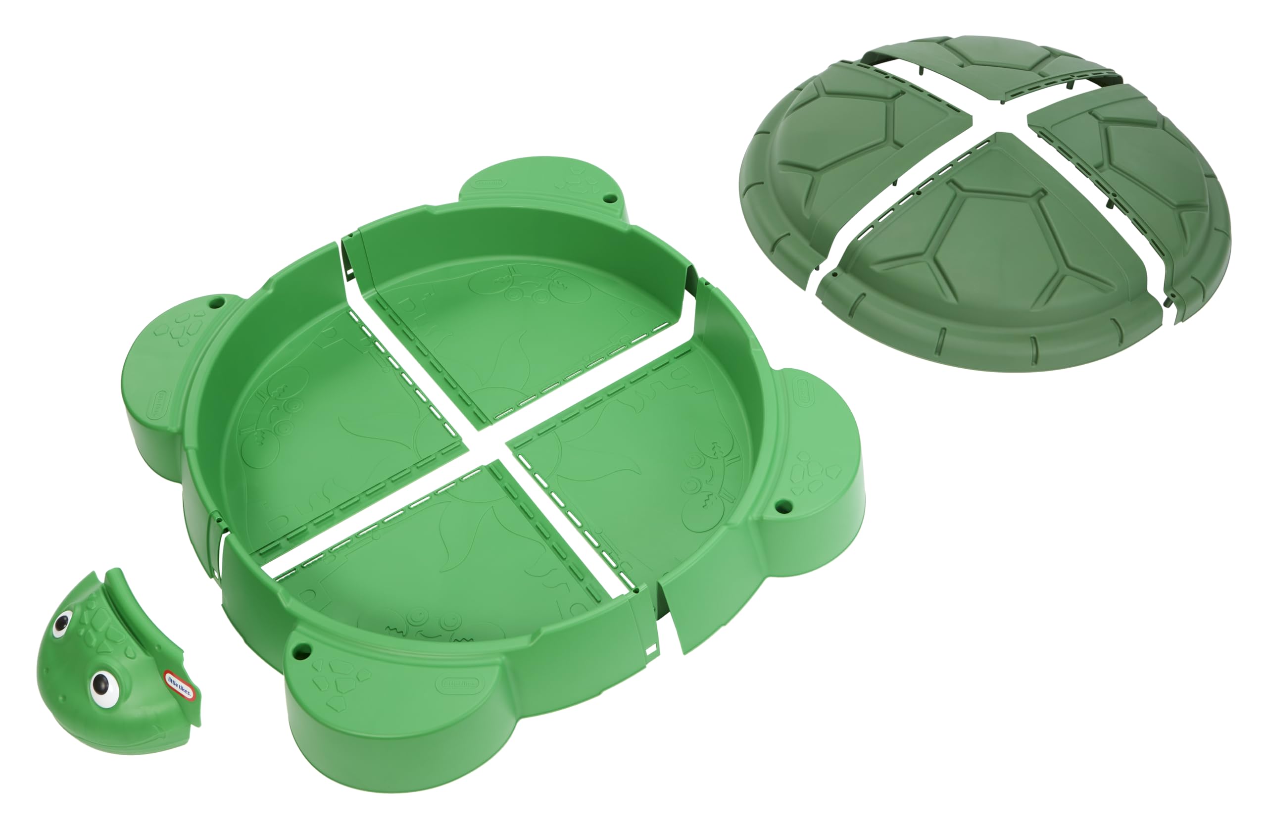 Foto 6 | Sandbox Little Tikes Turtle Para Niños Y Niñas De 1 A 6 Años - Venta Internacional.