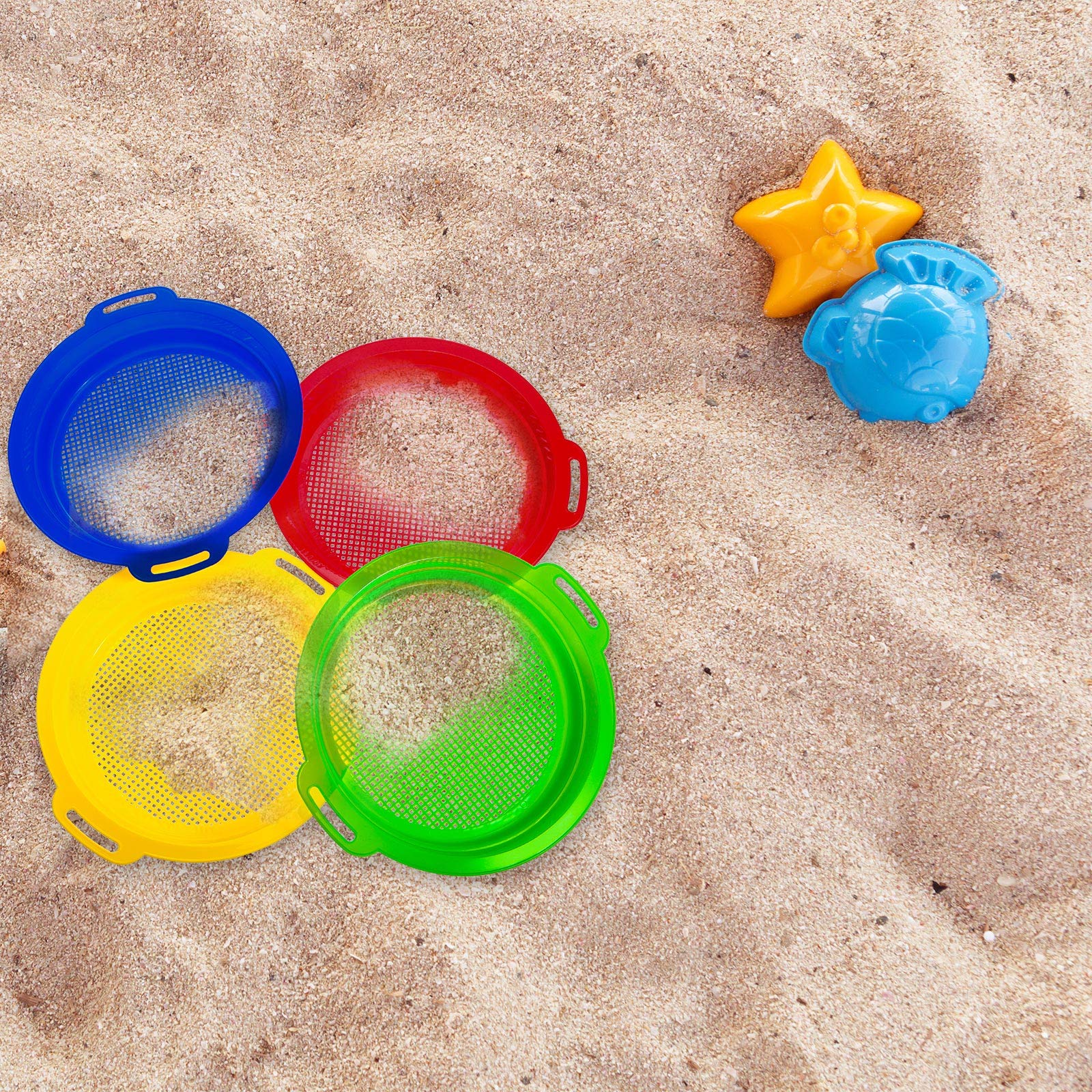 Foto 5 pulgar | Juego de 4 Tamices de Arena para Niños - Venta Internacional