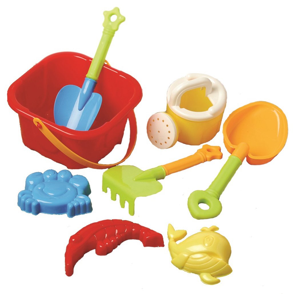 Foto 2 pulgar | Set Sand Castle Play Set U.s. Toy Beach Cubo Con 8 Piezas - Venta Internacional.