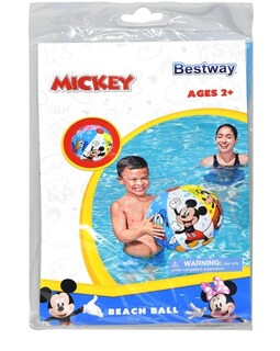 Foto 3 | Paquete De Tubo De Natación Y Pelota De Playa Bestway Disney Mickey De 56 Cm - Venta Internacional.