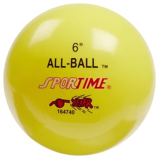 Foto 1 | Pelota Hinchable Sportime De 15 Cm, Color Amarillo - Venta Internacional.