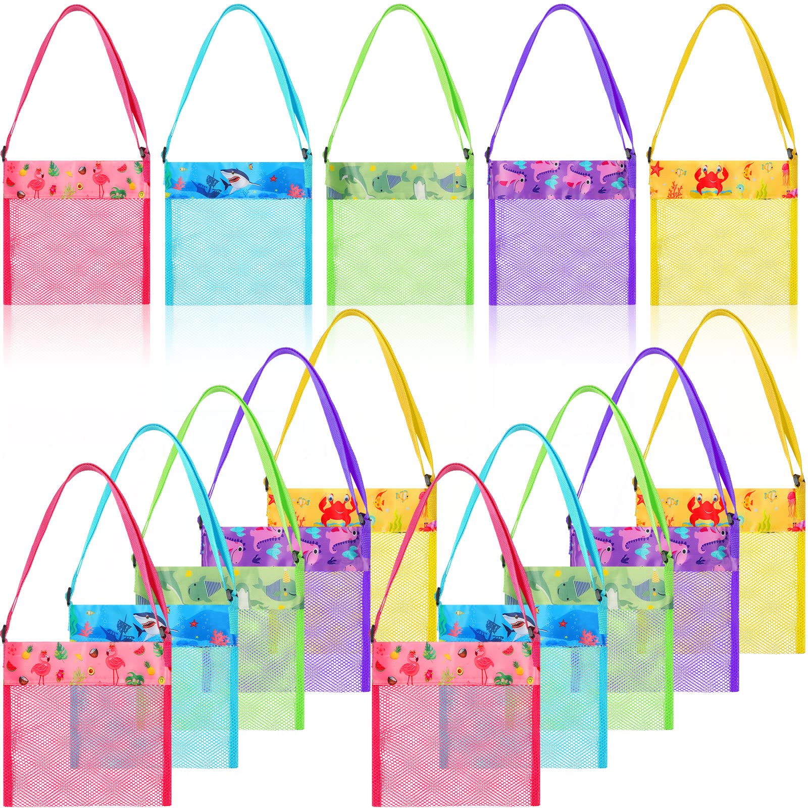 Bolsa Organizadora De Juguetes Frienda Seashell Para Playa, Paquete De 15 - Venta Internacional.