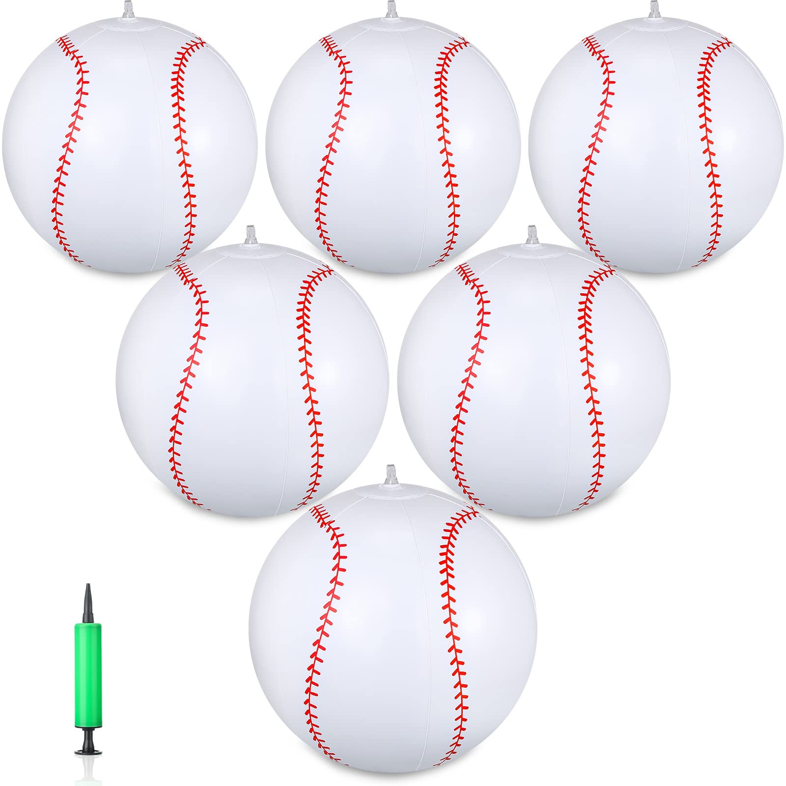 Foto 1 | Pelota de Béisbol Inflable Zhanmai 6 Pack  - Venta Internacional