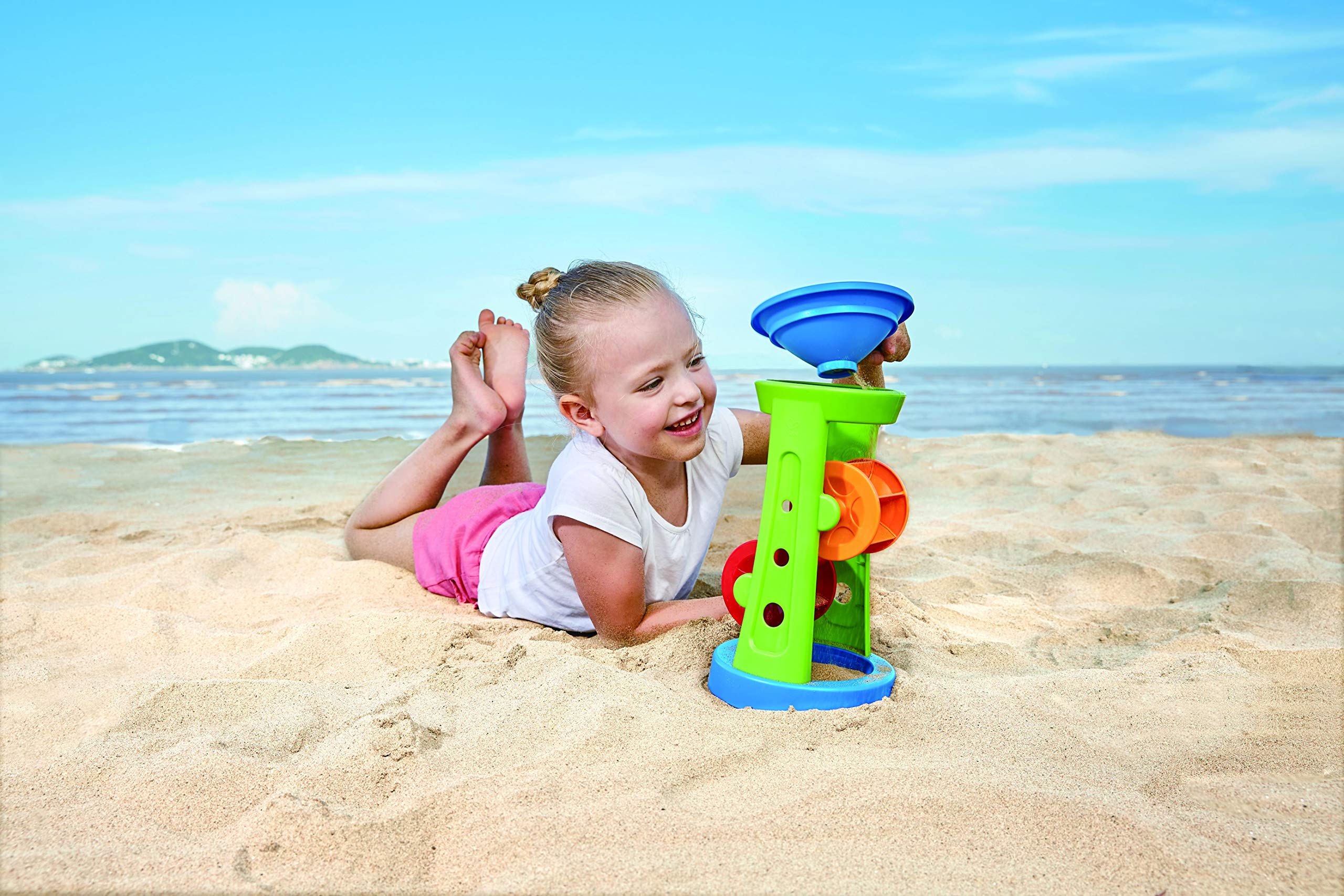 Foto 6 pulgar | Rueda Doble De Arena Y Agua Beach Toy Hape Para Niños - Venta Internacional.