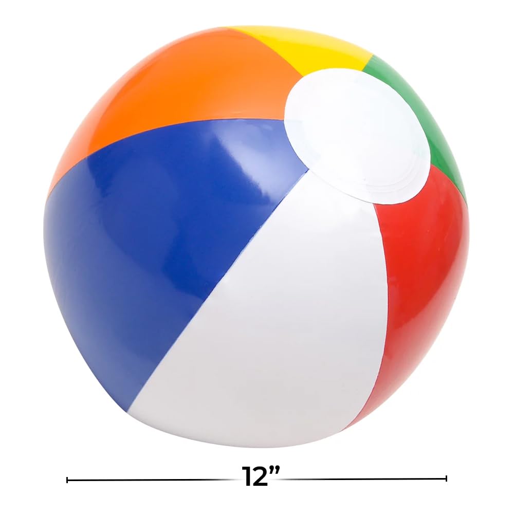 Foto 3 pulgar | Pelota De Playa Rhode Island Novelty Multicolor De 12 Pulgadas - Venta Internacional.