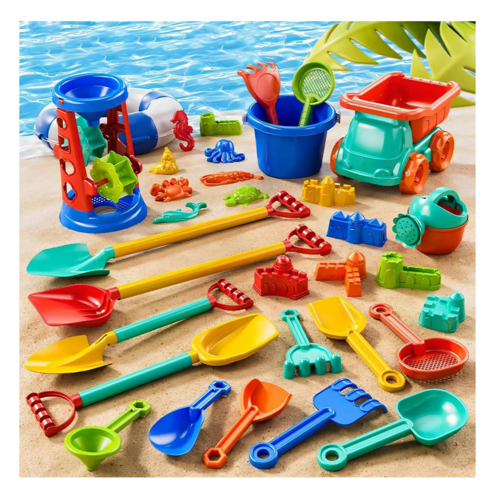 Foto 3 pulgar | Juguetes De Playa De Regalos Para El Día Del Niño 32pz Belug  Multicolor