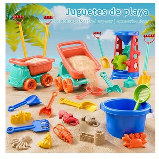 Foto 3 | Juguetes De Playa De Regalos Para El Día Del Niño 32pz Belug Multicolor
