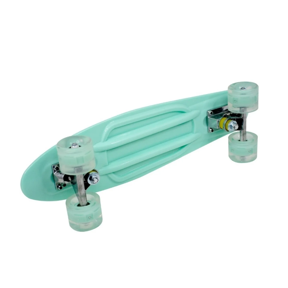 Foto 4 pulgar | Patineta Estampada Con Rueda De Luz Menta