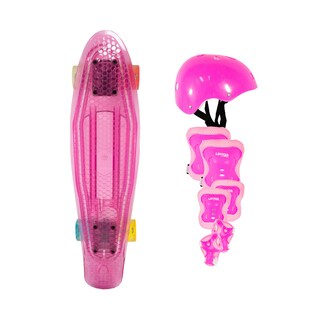 Foto 1 | Patineta con Kit de Protección Importadora La Merced Rosas