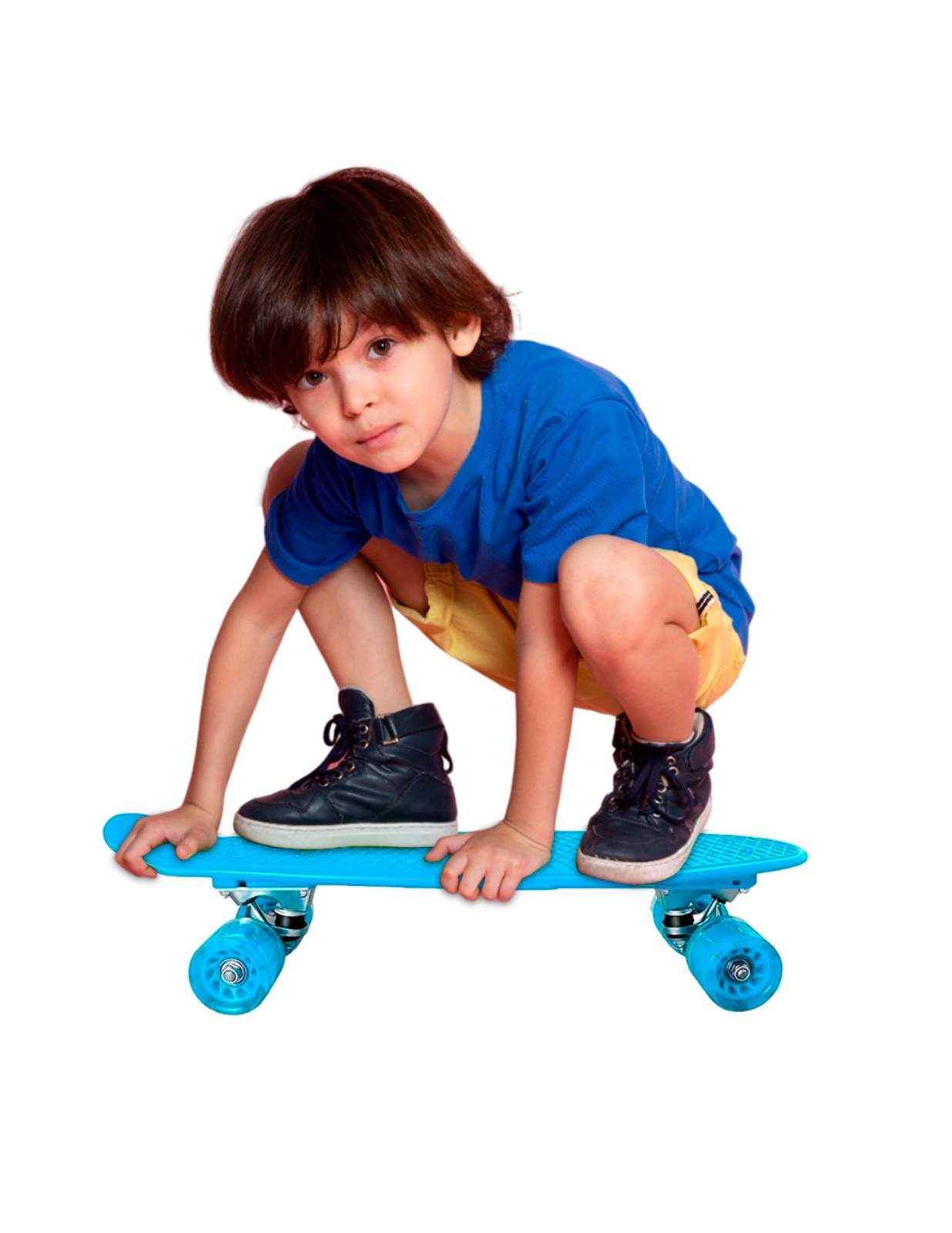 Foto 4 pulgar | Patineta Penny Bluelander con Llantas Luminosas Led de Colores Azul