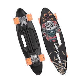 Foto 2 | Patineta Completa con Ruedas Transparentes con Luz Eo Safe Imports Esi-17522 Negro