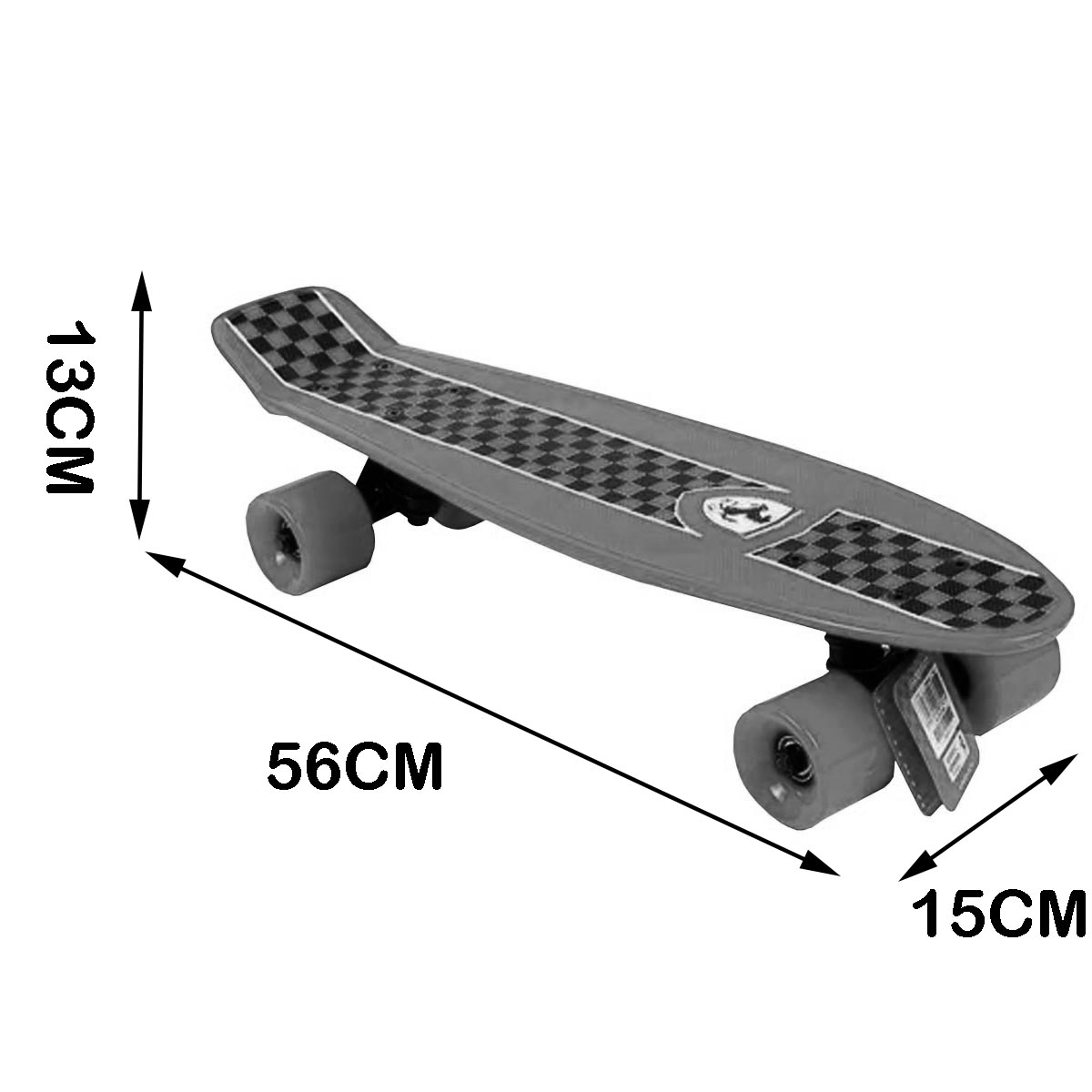 Foto 4 pulgar | Patineta Toy Mark Roja Ferrari
