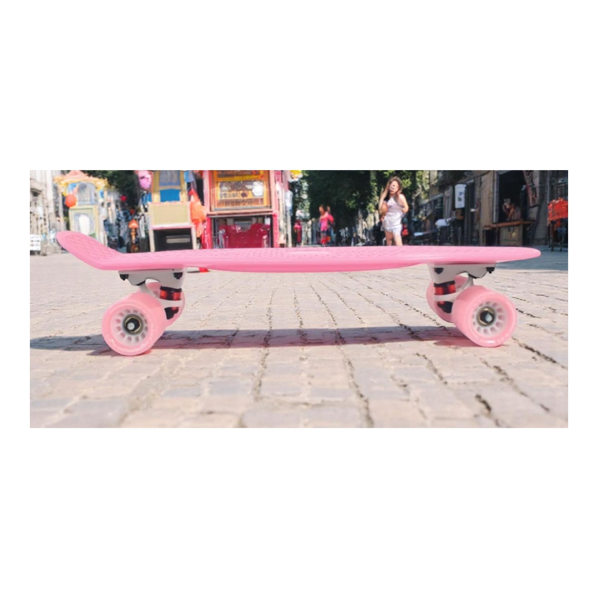 Foto 6 pulgar | Patineta Cruiser Tipo Penny Classic 27 Rosa
