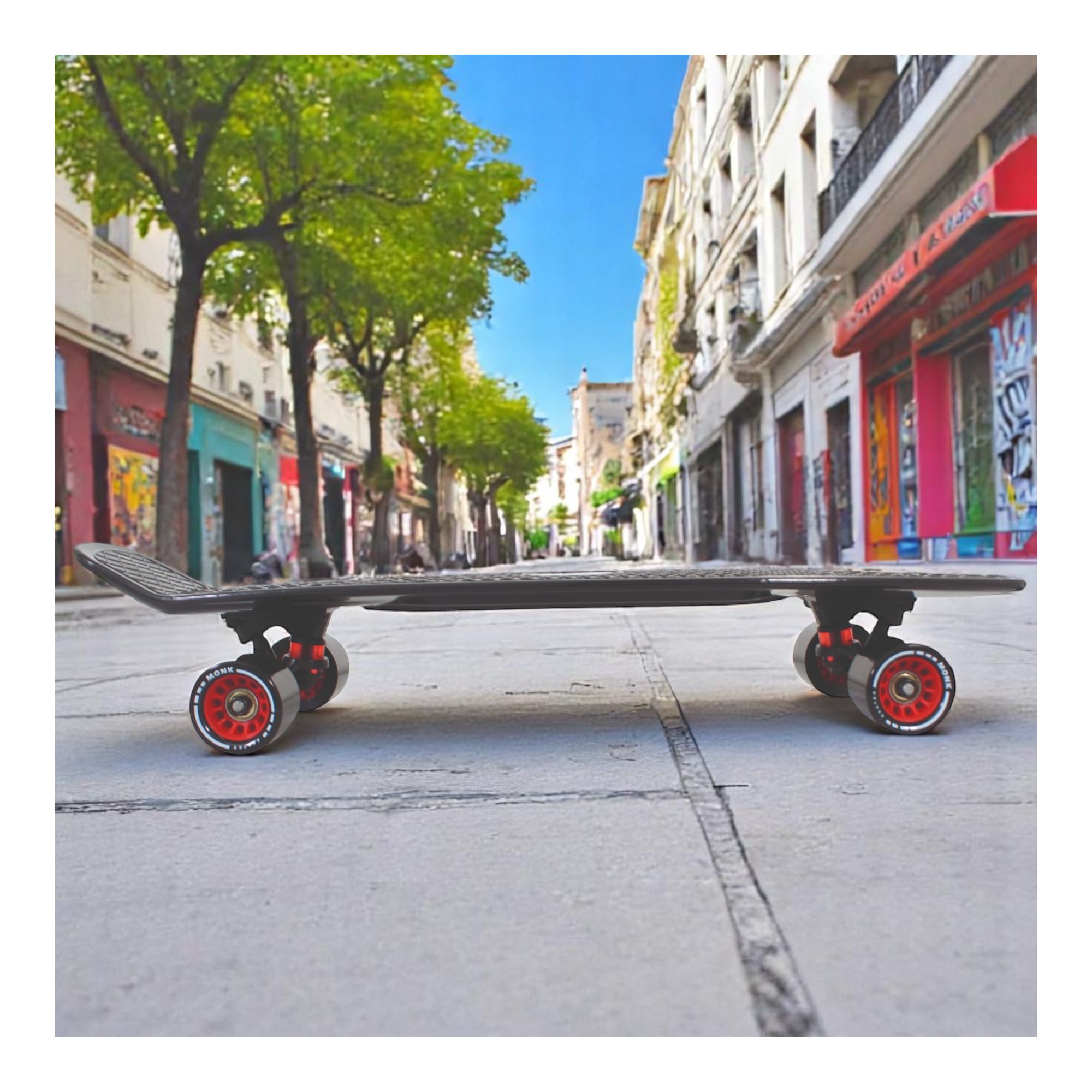 Foto 6 pulgar | Patineta Cruiser Tipo Penny Classic 27 negro
