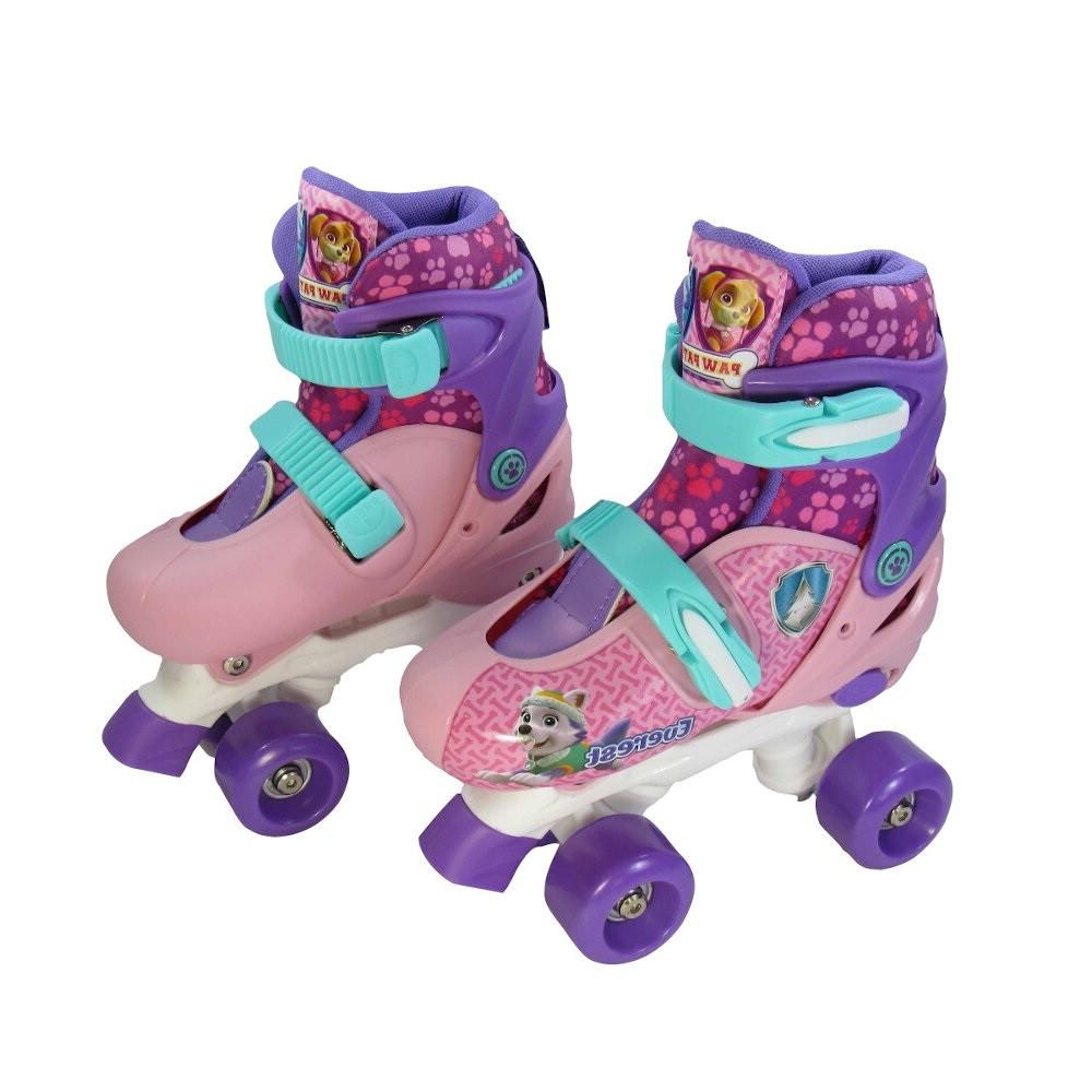 Patines Roller Paw Patrol Ajustables Infantiles Talla 22-24 color Rosa