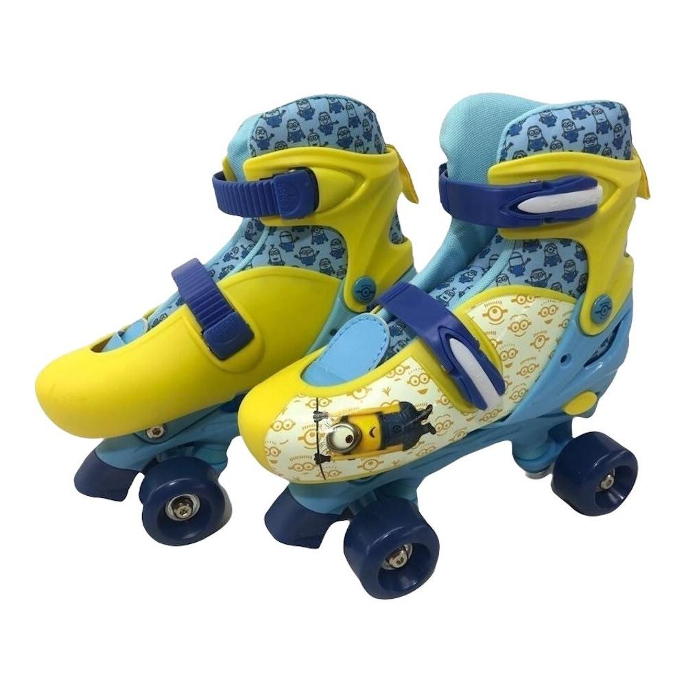 Foto 2 pulgar | Patines Roller Minions Ajustables Infantiles Amarillo Talla 22-25