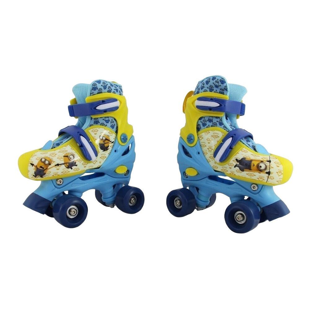 Foto 3 pulgar | Patines Roller Minions Ajustables Infantiles Amarillo Talla 22-25
