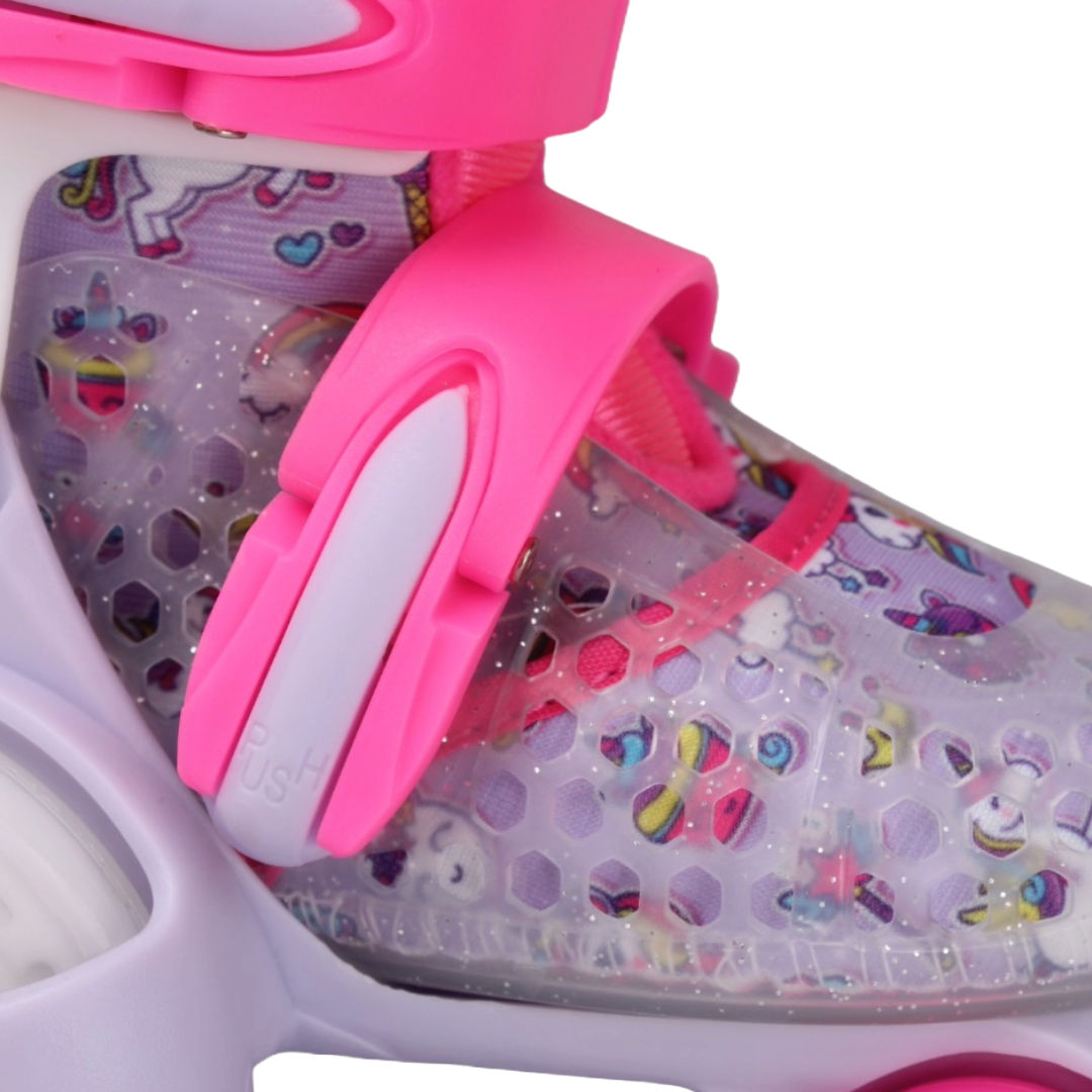 Foto 7 pulgar | Patines para Niña Sweet Rocket con Accesorios