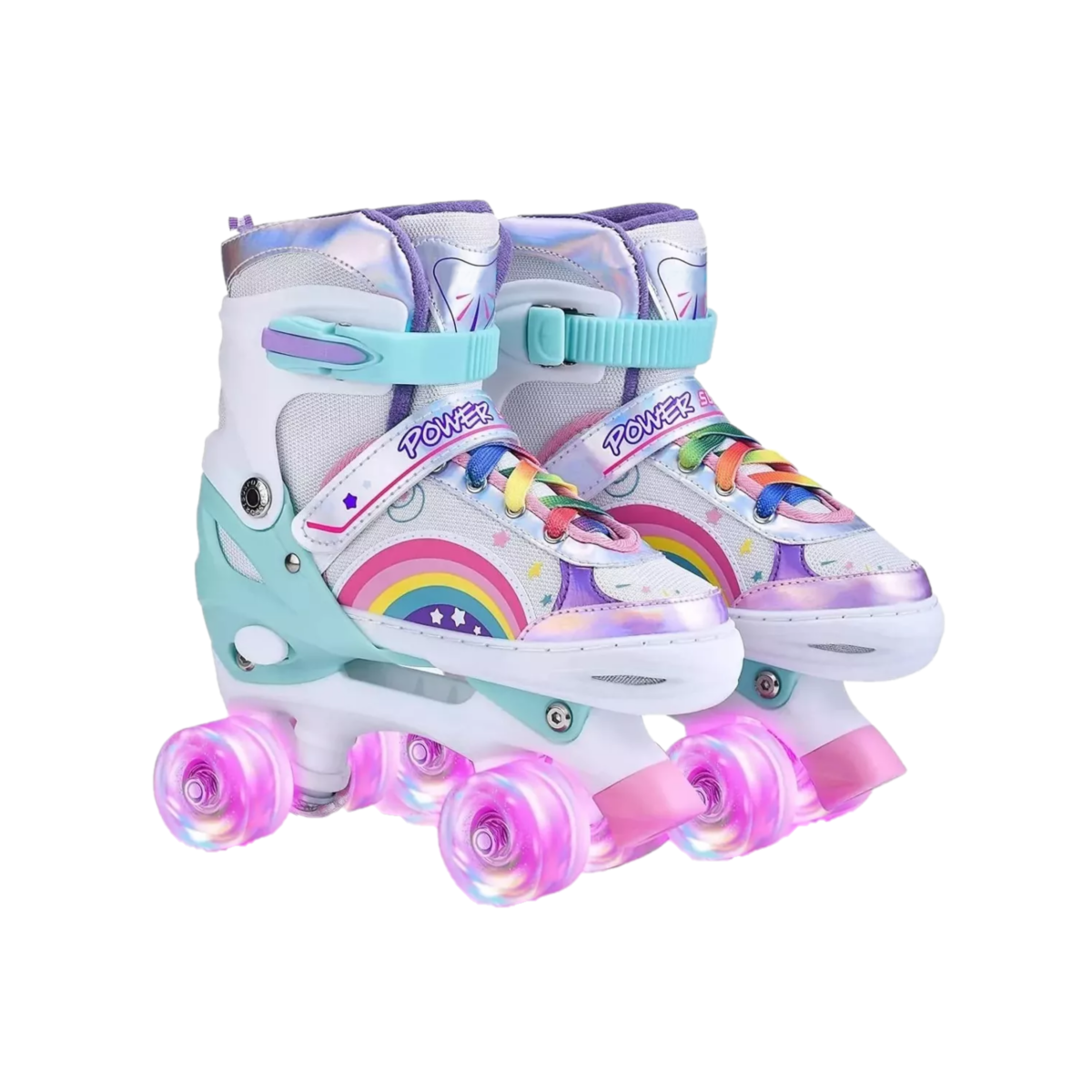 Foto 2 pulgar | Patines De 4 Ruedas Para Niños Ajustables Talla 22 Eo Safe Imports Esi-17386 Multicolor