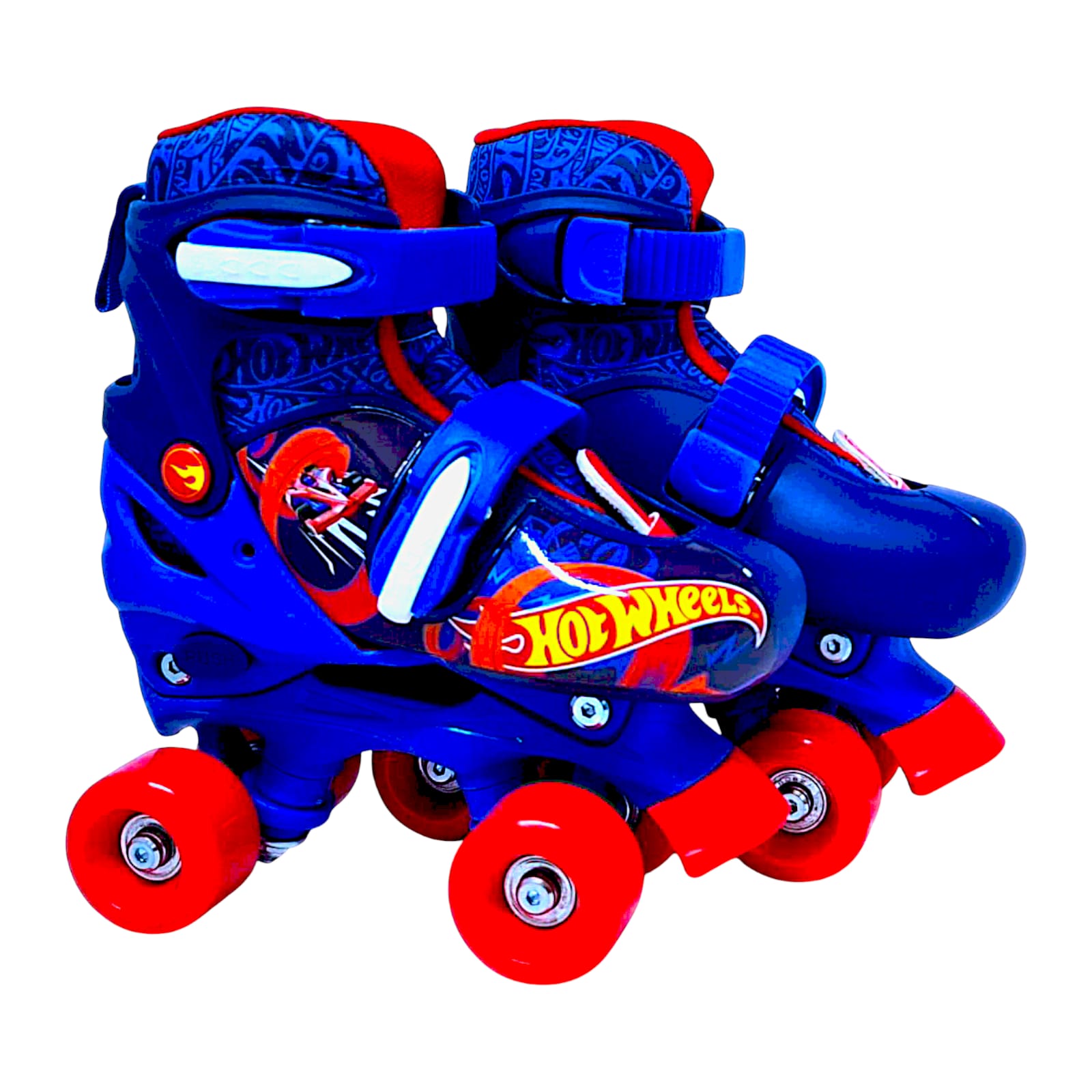 Foto 3 pulgar | Patines De 4 Llantas Hot Wheels Talla 19-21cm  Color Azul