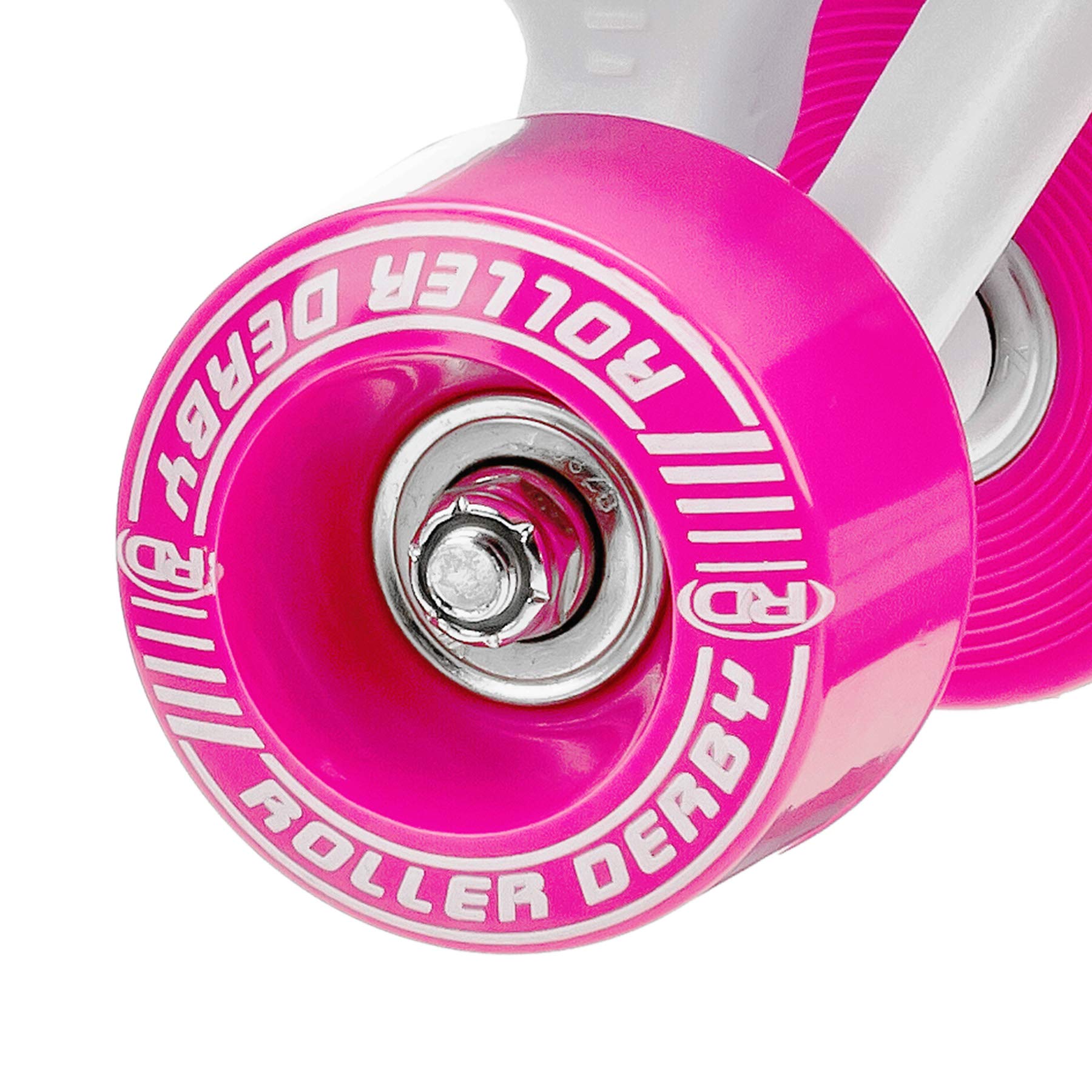 Foto 4 pulgar | Patines Roller Derby Firestar Para Niñas, Color Blanco/rosa - Venta Internacional.