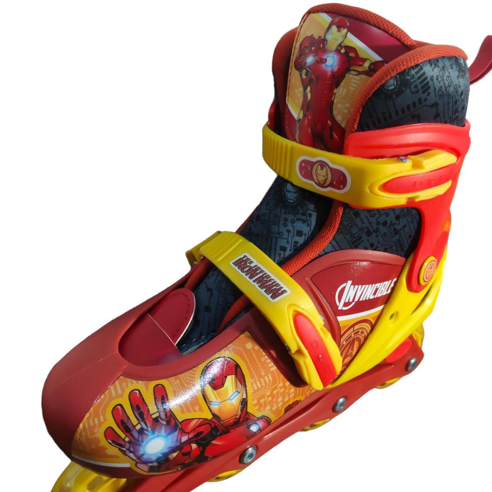 Foto 3 pulgar | Patines en Línea Avengers color Rojo Ajustables para Niños