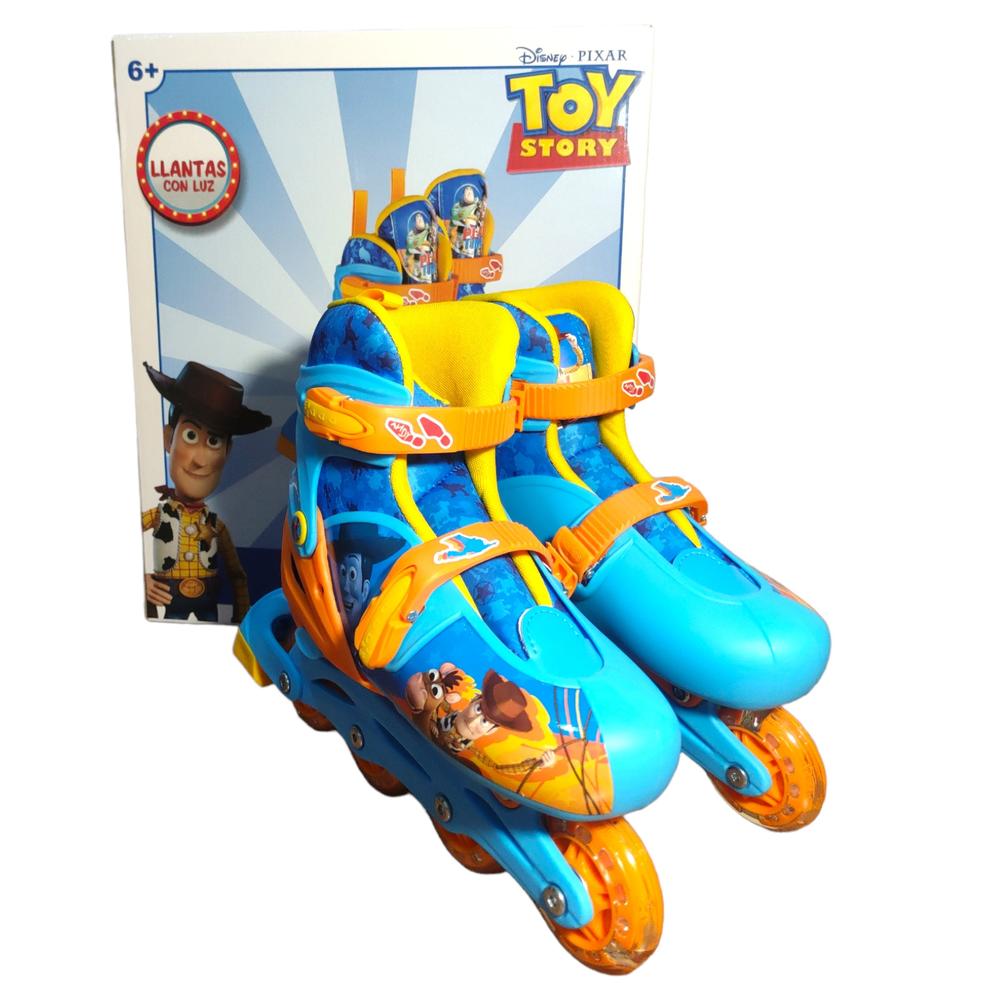 Patines en Línea Toy Story color Azul Ajustables para Niños