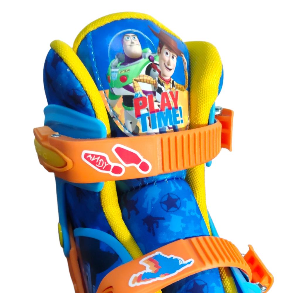 Foto 4 pulgar | Patines en Línea Toy Story color Azul Ajustables para Niños