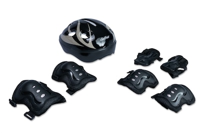 Foto 3 | Patines con Protecciones y Mochila Sweet Rocket Junior color Negro Ajustables