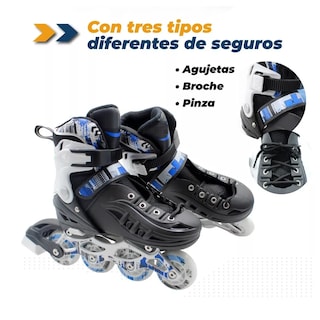 Foto 2 | Patines Profesionales Eo Safe Imports Esi10308 Ajustables Talla M