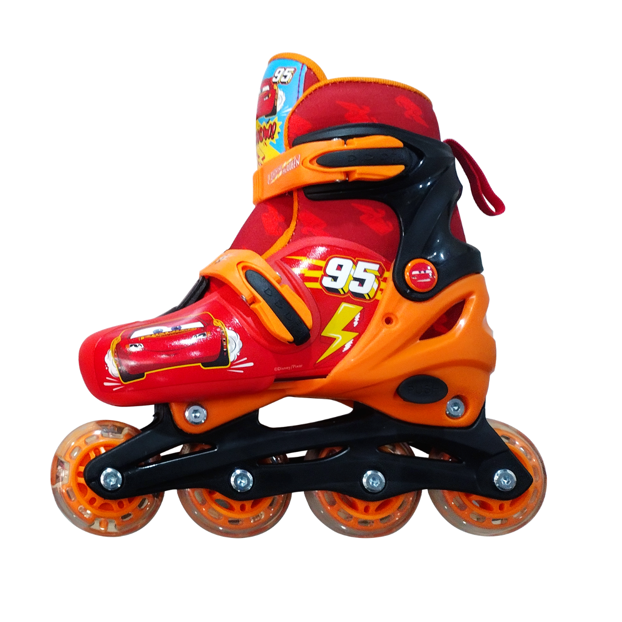 Foto 5 pulgar | Patines Infantiles Disney Rayo Mcqueen Toymark