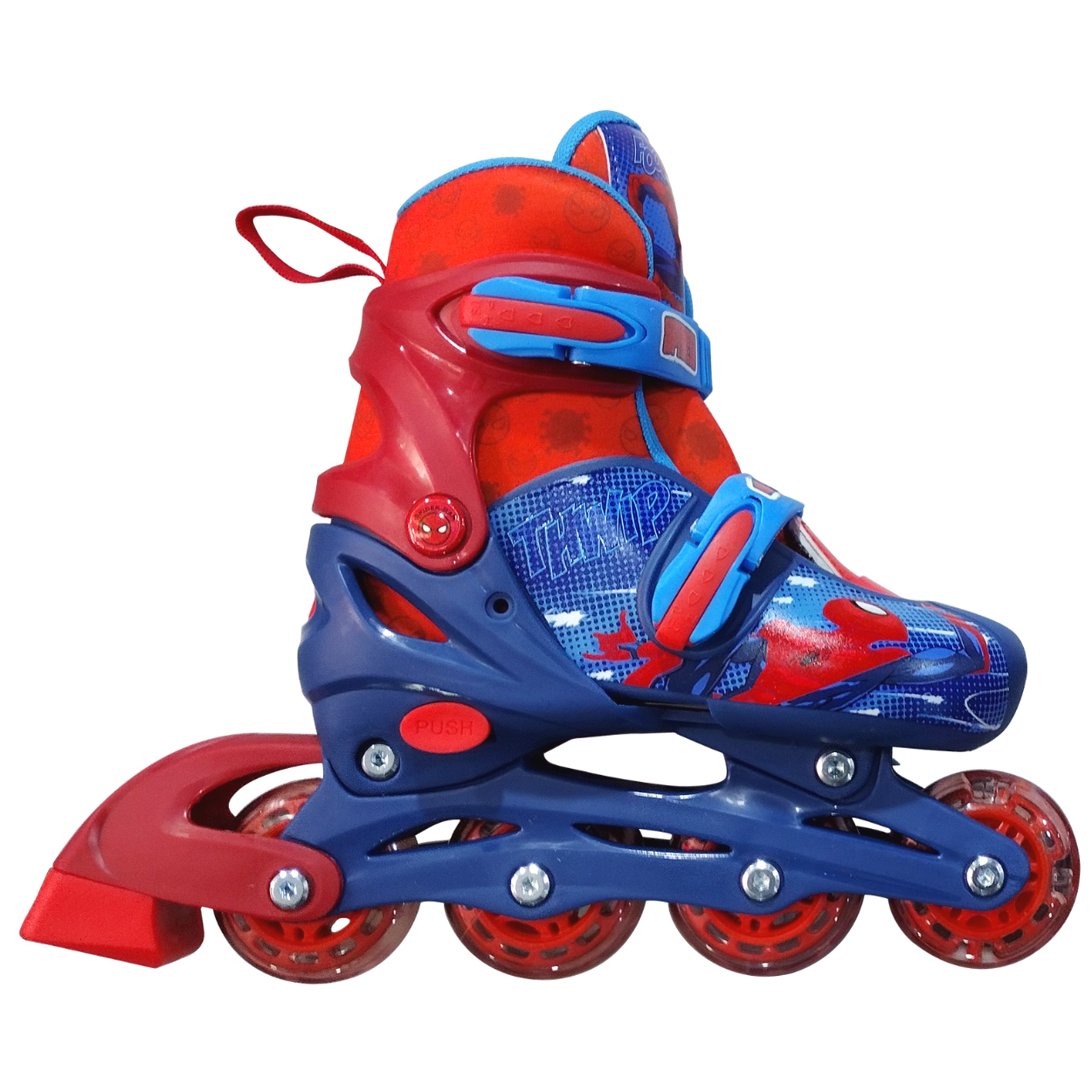 Foto 4 pulgar | Patines para Niños Marvel Spider-Man Toy Mark Talla 19 a 21